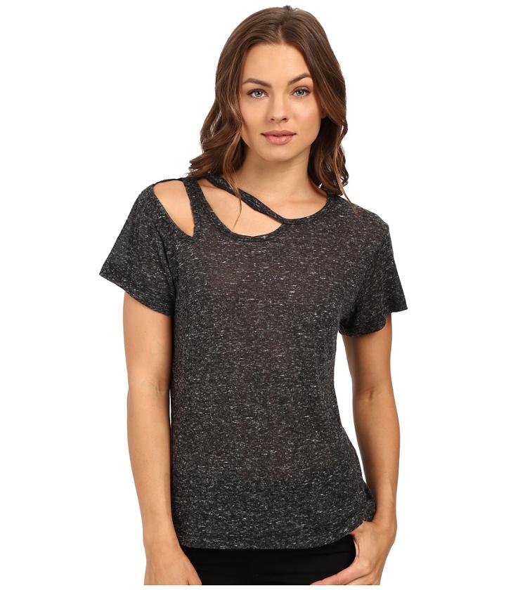 Lna - Short Sleeve Double Cut Tee