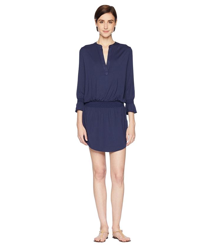 Heidi Klein - Cote Sauvage Smocked Tunic