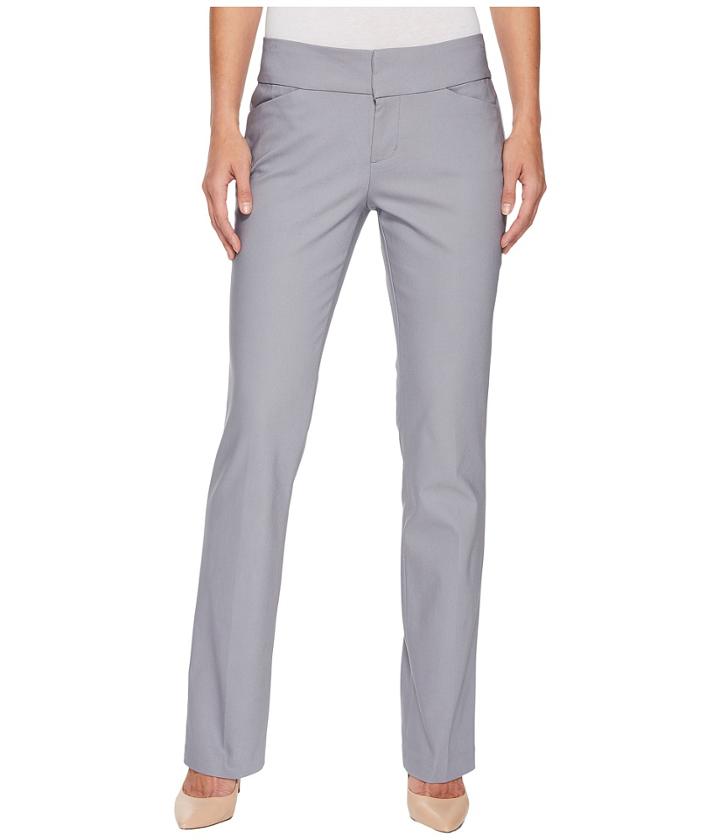 Liverpool - Graham Bootcut Trousers In Windy Grey