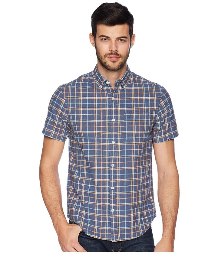 Original Penguin - Plaid Linen Shirt