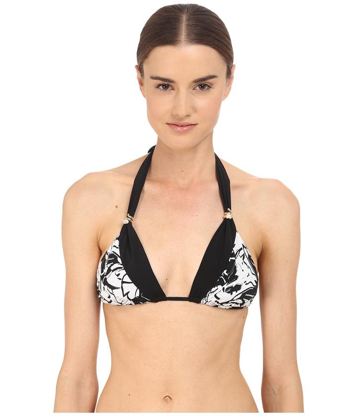 Roberto Cavalli - Leaves Triangolo Top