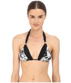 Roberto Cavalli - Leaves Triangolo Top