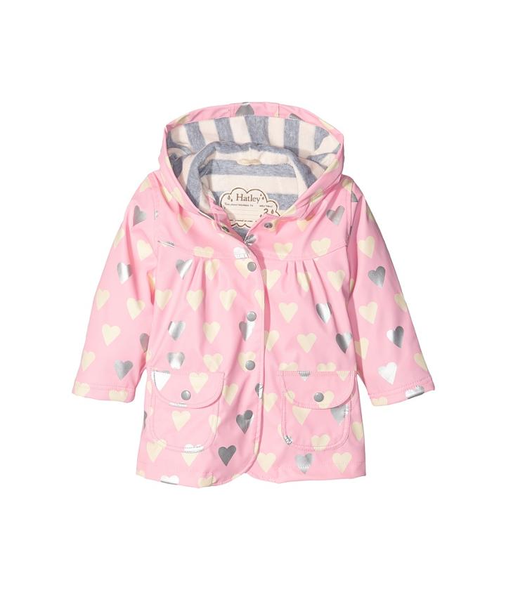 Hatley Kids - Metallic Hearts Raincoat