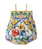 Dolce &amp; Gabbana Kids - Escape Maiolica Floral One-piece