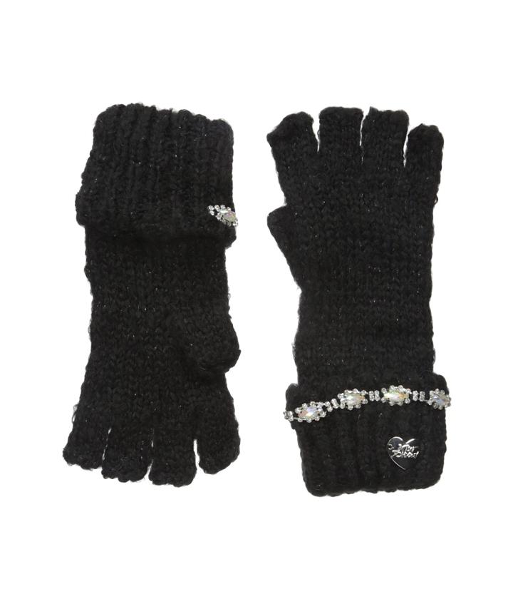 Betsey Johnson - On The Rocks Half Finger Gloves