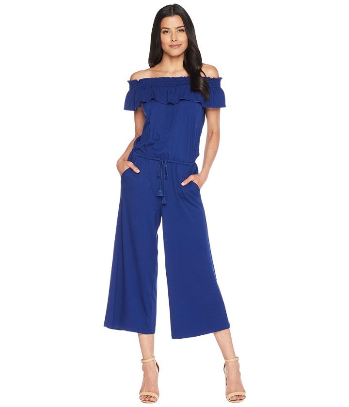 Lauren Ralph Lauren - Off The Shoulder Wide-leg Jumpsuit