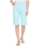 Fdj French Dressing Jeans - Sateen Suzanne Bermuda In Aqua