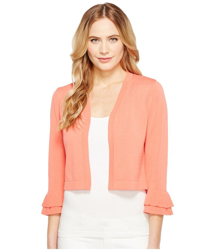 Calvin Klein - Open Shrug With Ruffle Sleeve