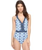 Michael Michael Kors - Summer Breeze Cross Back One-piece