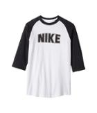 Nike Kids - Sportswear Raglan 3/4 Sleeve T-shirt