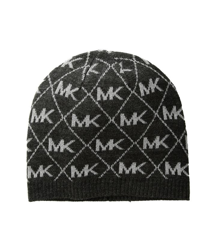 Michael Michael Kors - Diamond Metallic Logo Beanie