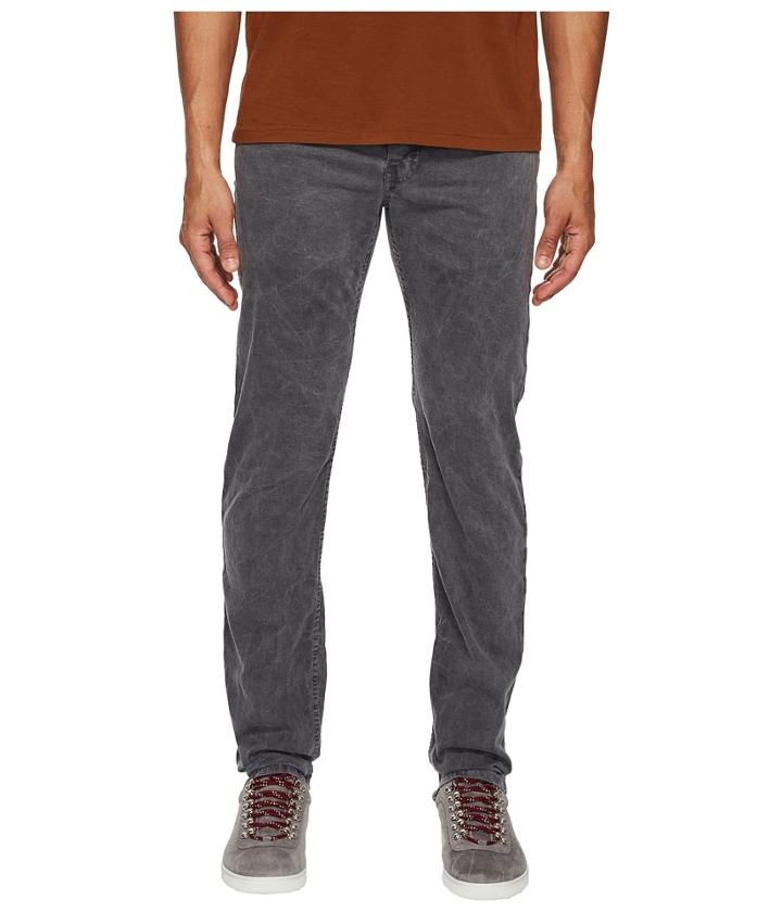 Billy Reid - Garment-dyed Slim Jeans In Charcoal