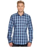 Bugatchi - Long Sleeve Shaped Fit Point Collar Shirt