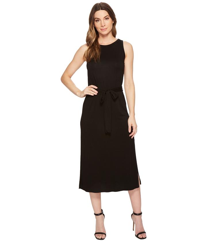 Three Dots - Refined Jersey Easy Midi Dress