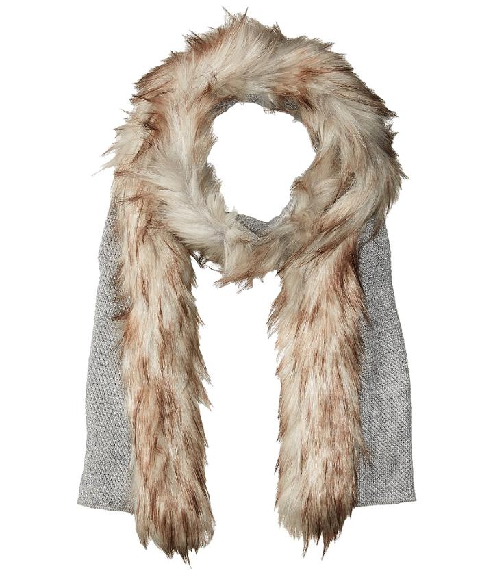Lauren Ralph Lauren - Coyote Trimmed Scarf With Lurex