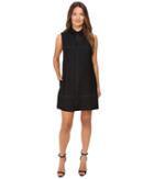 Just Cavalli - Studded Shift With Eco-leather Collar