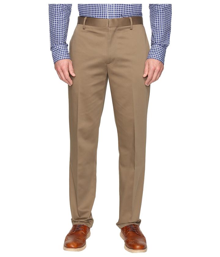Dockers Men's - Never-irontm Essential Khaki D3 Classic Fit Flat Front Pant