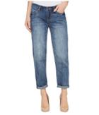 Liverpool - Cameron Cropped Relaxed Boyfriend Soft Rigid Denim In Belleview Vintage Medium