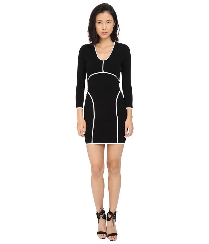 Dsquared2 - Long Sleeve V-neck Dress