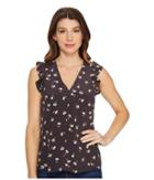 Rebecca Taylor - Sleeveless Daisy V-neck Top