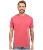 True Grit - Combed Cotton And Vintage Pigment Dyed Short Sleeve Basic Crew Neck Tee W/ Stitch Detail