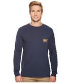 Vineyard Vines - Long Sleeve Basketball Whale Pocket Tee