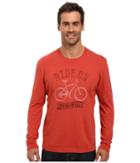 Life Is Good - Ride On Bike Long Sleeve Crusher Tee