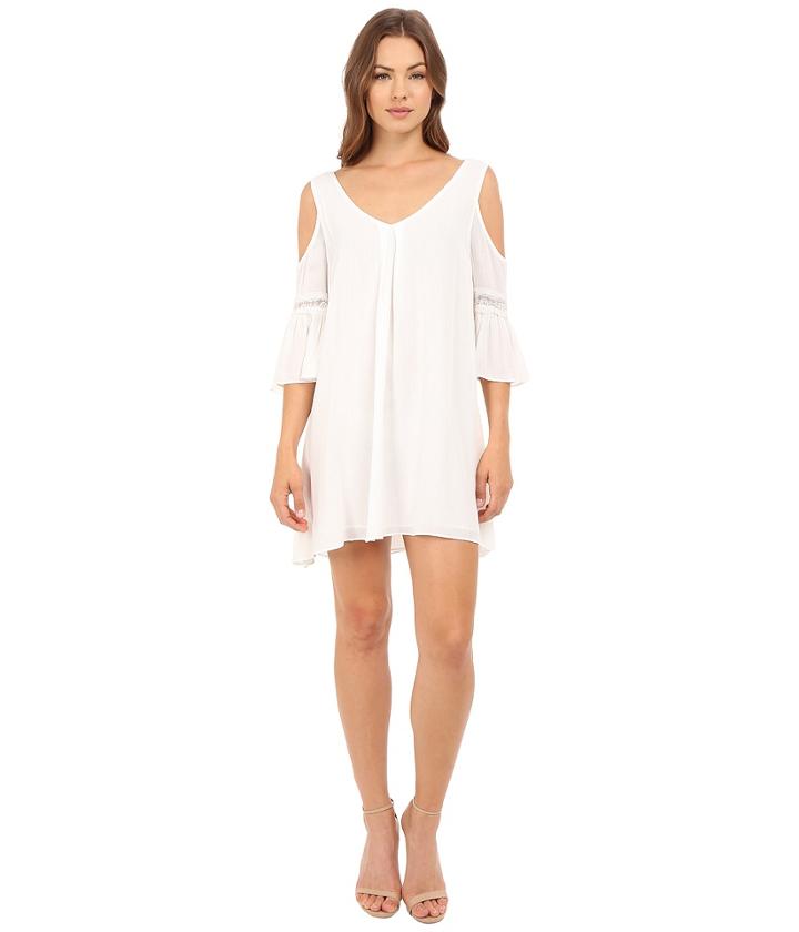 Brigitte Bailey - Analia Cold Shoulder Dress With Lace Detail