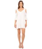 Brigitte Bailey - Analia Cold Shoulder Dress With Lace Detail