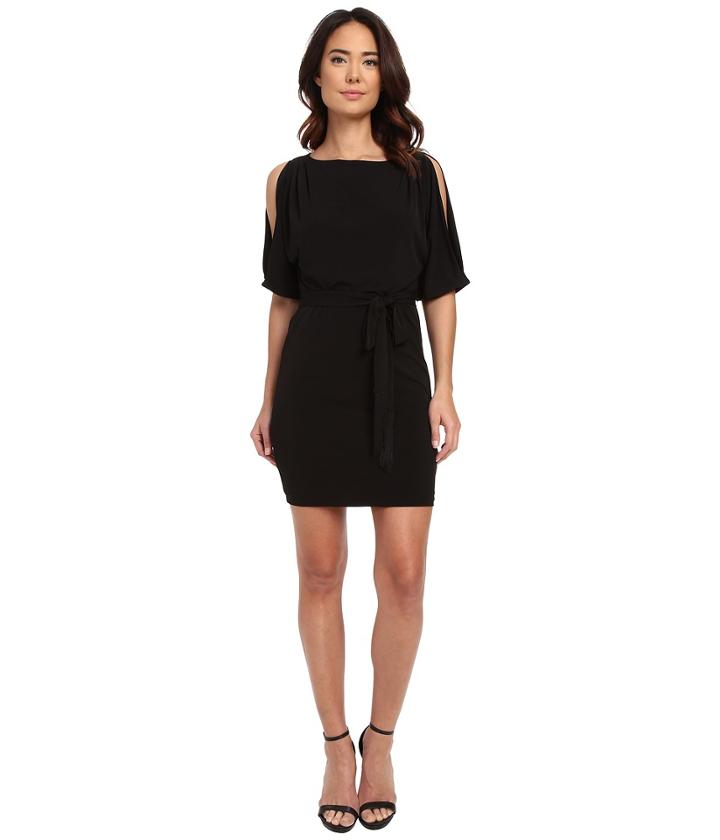 Jessica Simpson - Boat Neck Ity Dress With Self Sash