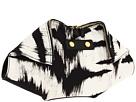 Alexander Mcqueen - De-manta Clutch (black/white/nero) - Bags And Luggage
