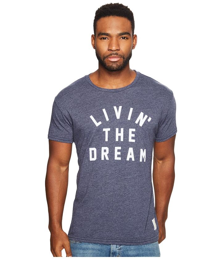 The Original Retro Brand - Living The Dream Short Sleeve Tri-blend T-shirt