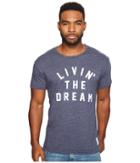 The Original Retro Brand - Living The Dream Short Sleeve Tri-blend T-shirt