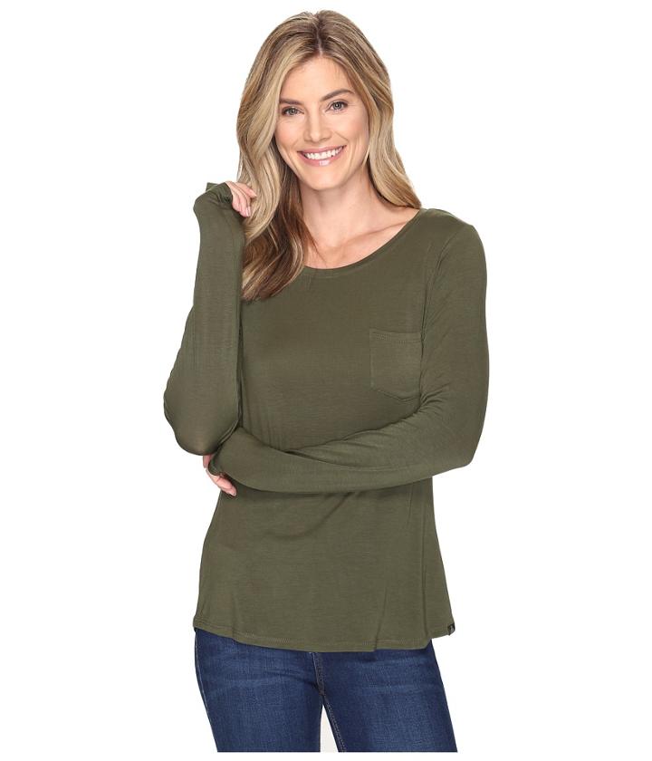 Prana - Foundation Long Sleeve Crew Neck Top