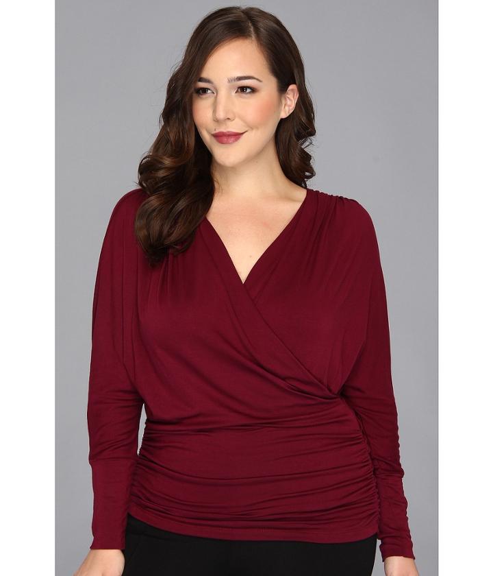 Kiyonna - Femme Faux Wrap Top