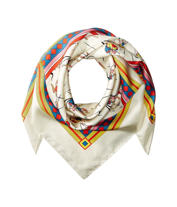 Tory Burch - Dancers Silk Square Scarf