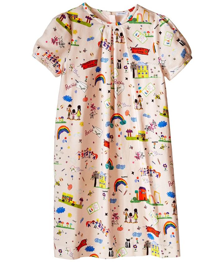 Dolce &amp; Gabbana Kids - Back To School T-shirt Dress