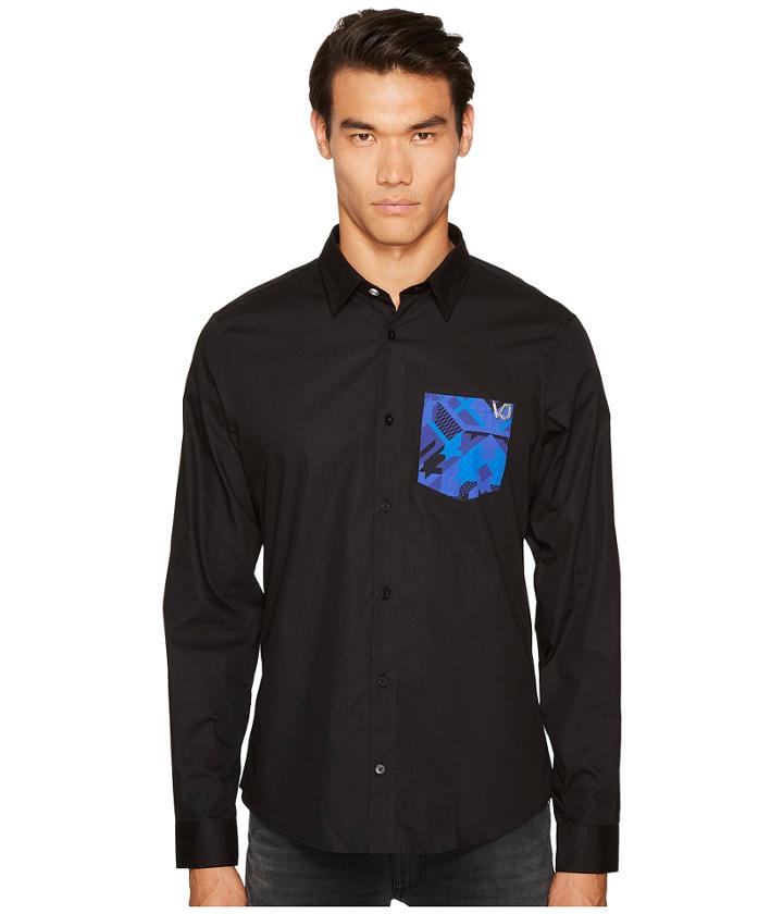 Versace Jeans - Printed Pocket Button Down