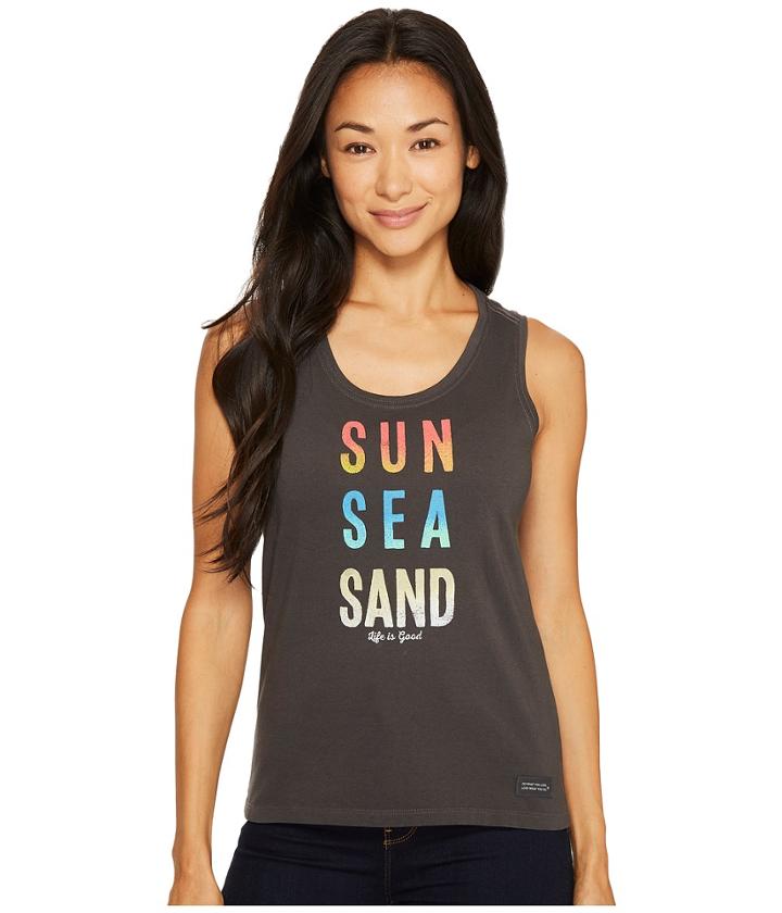 Life Is Good - Sun Sea Sand Sleeveless Crusher Scoop