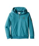 Lucky Brand Kids - French Terry Hoodie W/ Button Front And Screen Print On Back