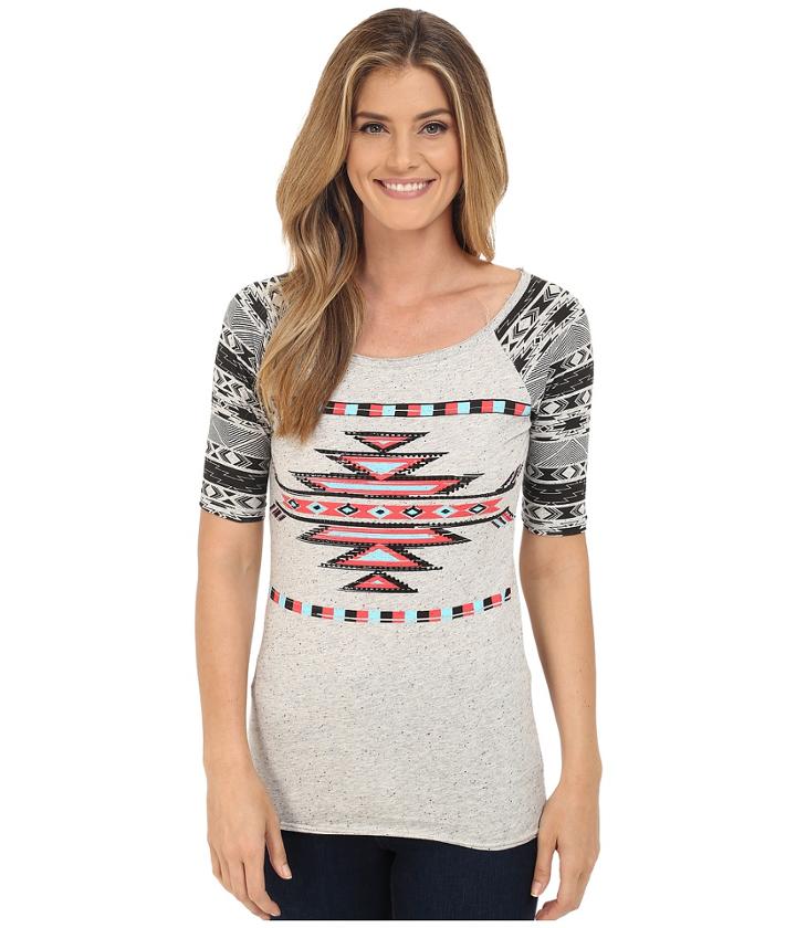 Rock And Roll Cowgirl - 1/2 Sleeve Knit 48t6220