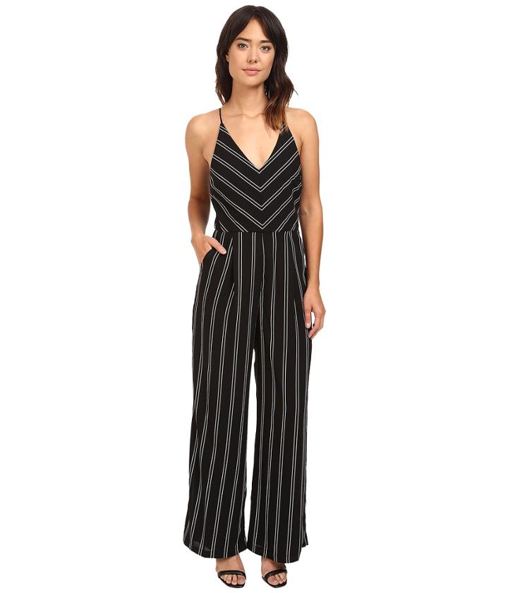 Adelyn Rae - Striped Jumpsuit