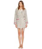 Kate Spade New York - Plush Fleece Wink Embroidered Robe