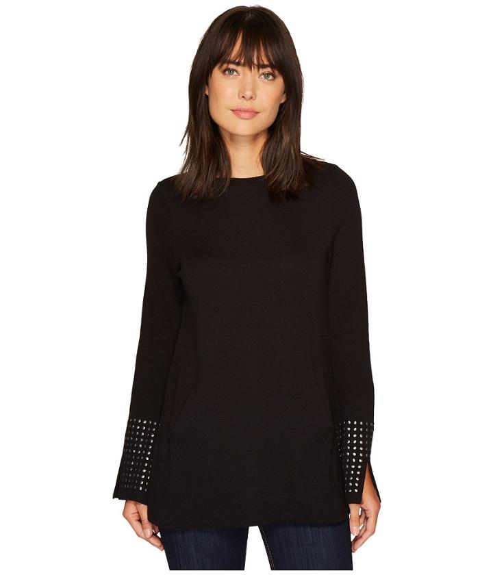 Nic+zoe - Grommet Cuff Top