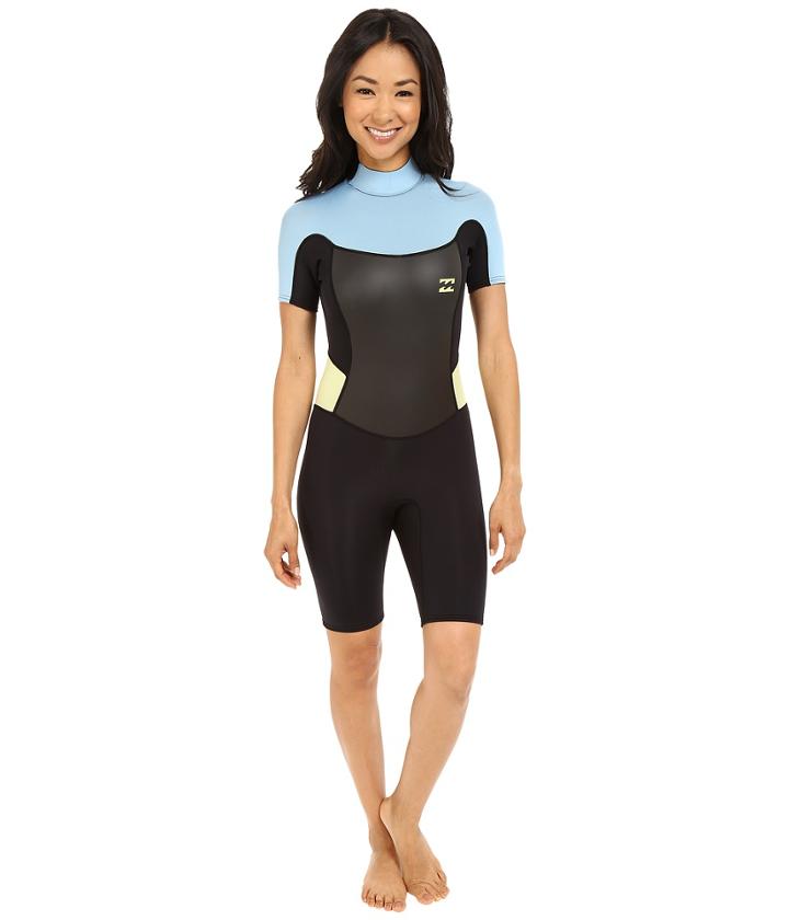 Billabong - 202 Synergy Back Zip Short Sleeve Wetsuit