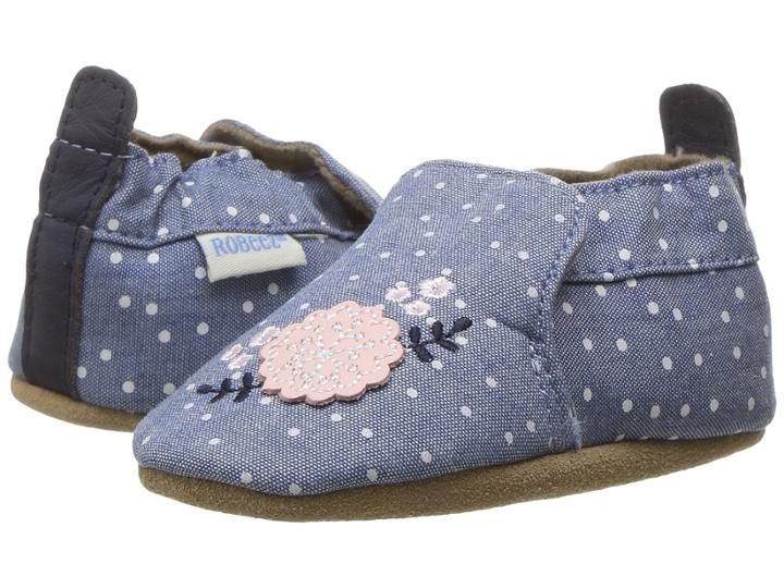 Robeez - Chambray Bouquet Soft Sole