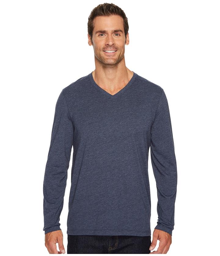 Agave Denim - Feathering Long Sleeve Neps Jersey T-shirt