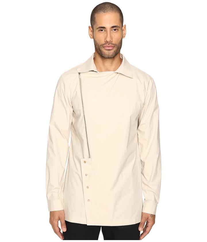 D.gnak - Oblique Zip-up Shirt