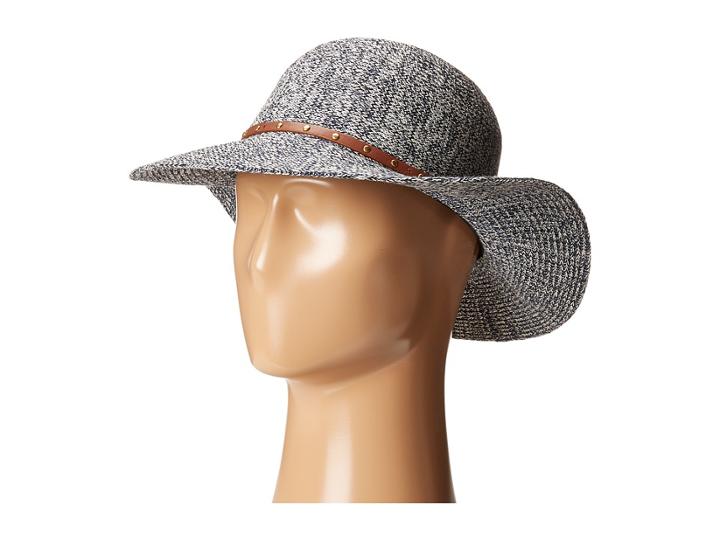 San Diego Hat Company - Knh3392 Knitted Round Faux Leather Hat