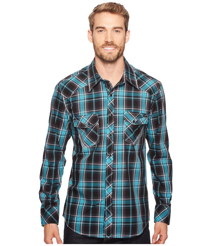 Rock And Roll Cowboy - Long Sleeve Snap B2s2064